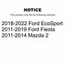 Top Quality Rear Suspension Strut Hardware Kit For Ford Fiesta EcoSport Mazda 2 73-907997